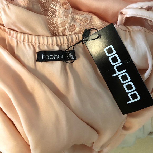 3 Sets BooHoo Eyelash Lace Trim Cami & Short Sz 6 - Picture 12 of 12